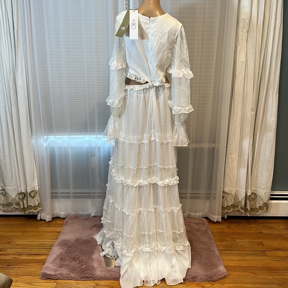 PatBo Lace Trim Maxi Dress - Picture 9 of 16